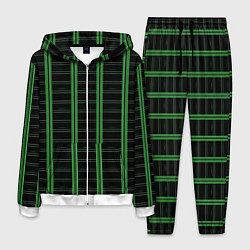 Мужской костюм Color black cage