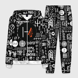 Мужской костюм Twenty one pilots rock logo