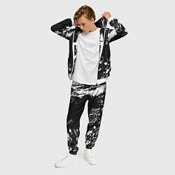 Костюм мужской Doom белые краски штрихи, цвет: 3D-белый — фото 2