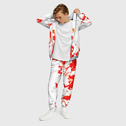 Костюм мужской Ведьмак огонь лого, цвет: 3D-меланж — фото 2