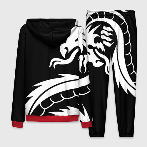 Мужской костюм Doom dragon steel / 3D-Красный – фото 2