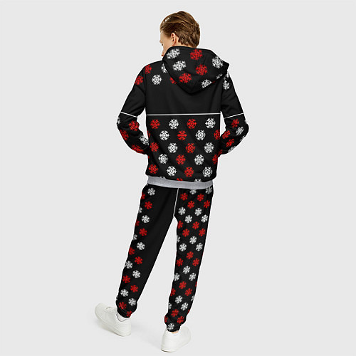 Мужской костюм Doom winter pattern steel / 3D-Меланж – фото 4