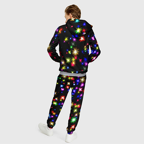 Мужской костюм Doom новогодние искры / 3D-Меланж – фото 4