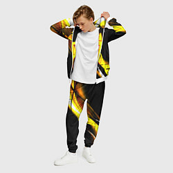 Костюм мужской Doom геометрия из полос, цвет: 3D-белый — фото 2