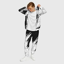 Костюм мужской Тату компас рун вегвизир - проводник удачи, цвет: 3D-белый — фото 2