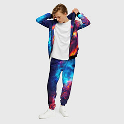 Костюм мужской Волк льда и пламени, цвет: 3D-черный — фото 2