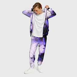 Костюм мужской Взрывной индиго светлый, цвет: 3D-черный — фото 2