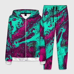 Мужской костюм Абстракция мрамор