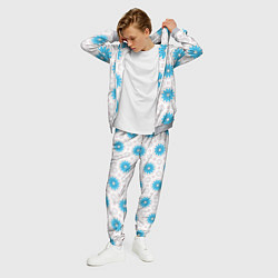 Костюм мужской Цветочно-геометрический узор, цвет: 3D-меланж — фото 2