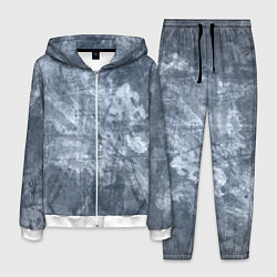 Мужской костюм Абстракция - gray-blue