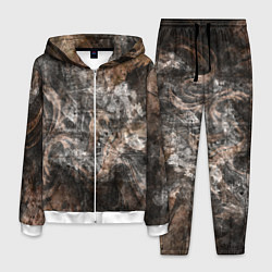 Мужской костюм Абстракция - brown darkness