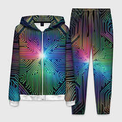 Мужской костюм Линейная графика