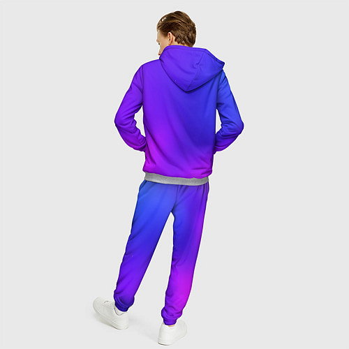 Мужской костюм Color multicolored gradient / 3D-Меланж – фото 4