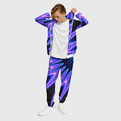 Костюм мужской Color multi-colored neon, цвет: 3D-белый — фото 2