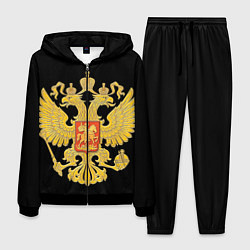 Костюм мужской Герб России: золото, цвет: 3D-черный