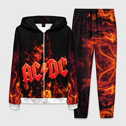 Мужской костюм AC/DC Flame