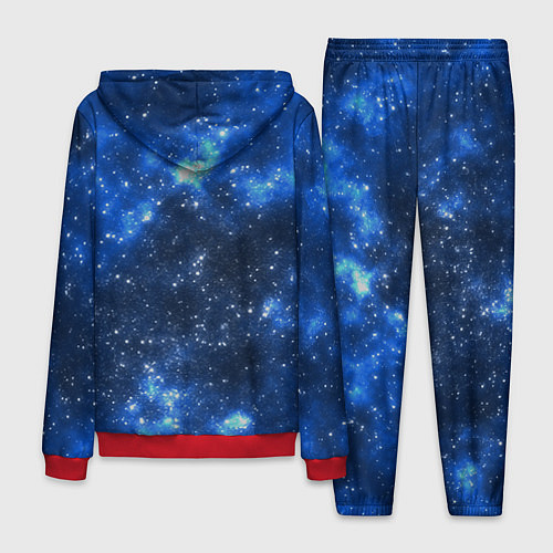 Мужской костюм Космический попугай / 3D-Красный – фото 2