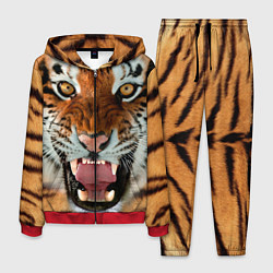 Костюм мужской Взгляд тигра, цвет: 3D-красный