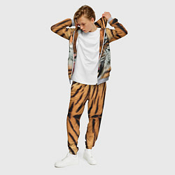 Костюм мужской Взгляд тигра, цвет: 3D-меланж — фото 2