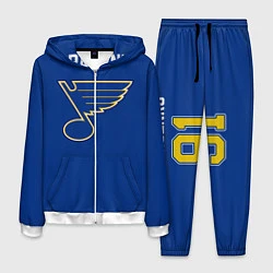 Костюм мужской St Louis Blues: Tarasenko 91, цвет: 3D-белый