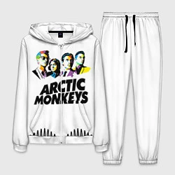 Костюм мужской Arctic Monkeys: Music Wave, цвет: 3D-белый
