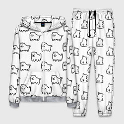 Костюм мужской Undertale Annoying dog white, цвет: 3D-меланж