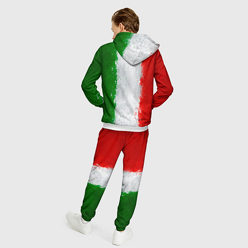 Мужской костюм Italian / 3D-Белый – фото 4