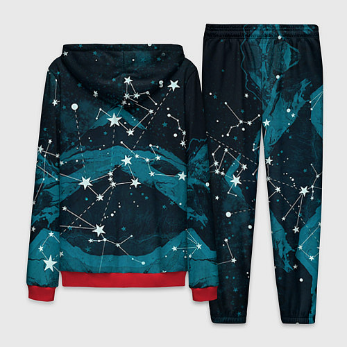 Мужской костюм Chemical Brothers: Space / 3D-Красный – фото 2