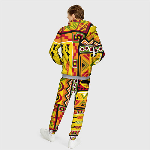 Мужской костюм Африка / 3D-Меланж – фото 4