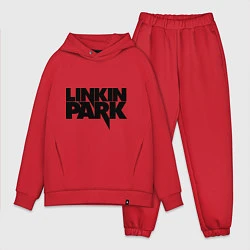 Мужской костюм оверсайз Linkin Park, цвет: красный