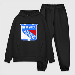 Мужской костюм оверсайз New York Rangers, цвет: черный