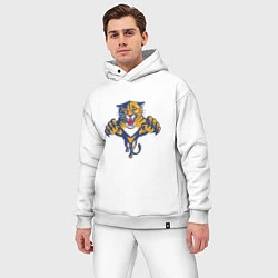 Мужской костюм оверсайз Florida Panthers, цвет: белый — фото 2