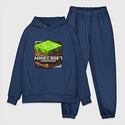 Мужской костюм оверсайз Minecraft: Pocket Edition, цвет: тёмно-синий