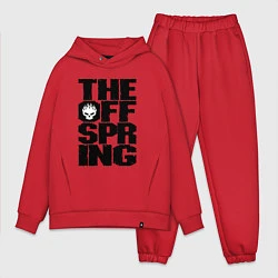Мужской костюм оверсайз The Offspring, цвет: красный