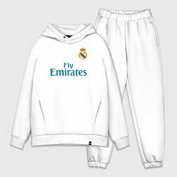Мужской костюм оверсайз Real Madrid: Ronaldo 07, цвет: белый