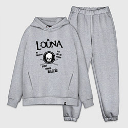 Мужской костюм оверсайз Louna: Громче и злей