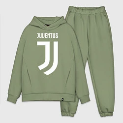 Мужской костюм оверсайз FC Juventus, цвет: авокадо