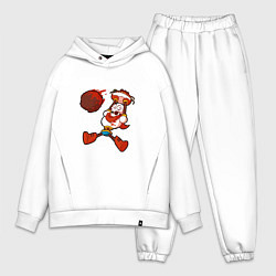 Мужской костюм оверсайз Papyrus Undertale, цвет: белый