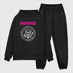 Мужской костюм оверсайз Ramones Boyband, цвет: черный