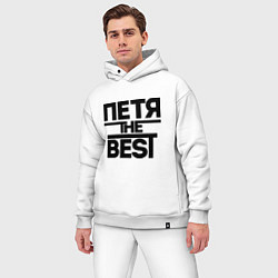 Мужской костюм оверсайз Петя the best, цвет: белый — фото 2