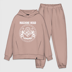 Мужской костюм оверсайз Machine Head MCMXCII, цвет: пыльно-розовый