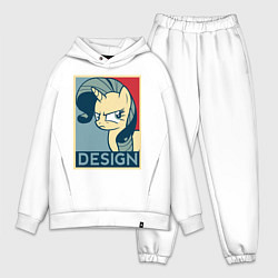 Мужской костюм оверсайз MLP: Design, цвет: белый