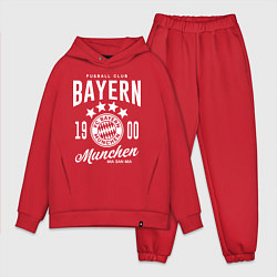 Мужской костюм оверсайз Bayern Munchen 1900, цвет: красный