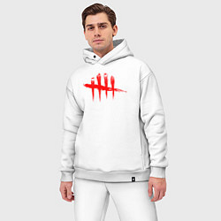 Мужской костюм оверсайз DEAD BY DAYLIGHT, цвет: белый — фото 2