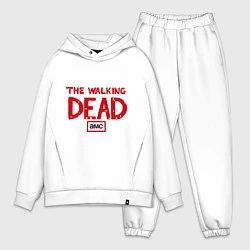 Мужской костюм оверсайз The walking Dead AMC, цвет: белый