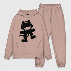 Мужской костюм оверсайз MONSTERCAT, цвет: пыльно-розовый