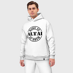 Мужской костюм оверсайз Made in Altai, цвет: белый — фото 2