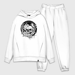 Мужской костюм оверсайз Memento mori