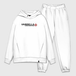 Мужской костюм оверсайз UMBRELLA CORP, цвет: белый