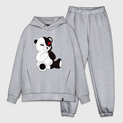 Мужской костюм оверсайз Monokuma, цвет: меланж